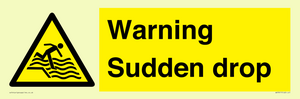 Warning Sudden drop